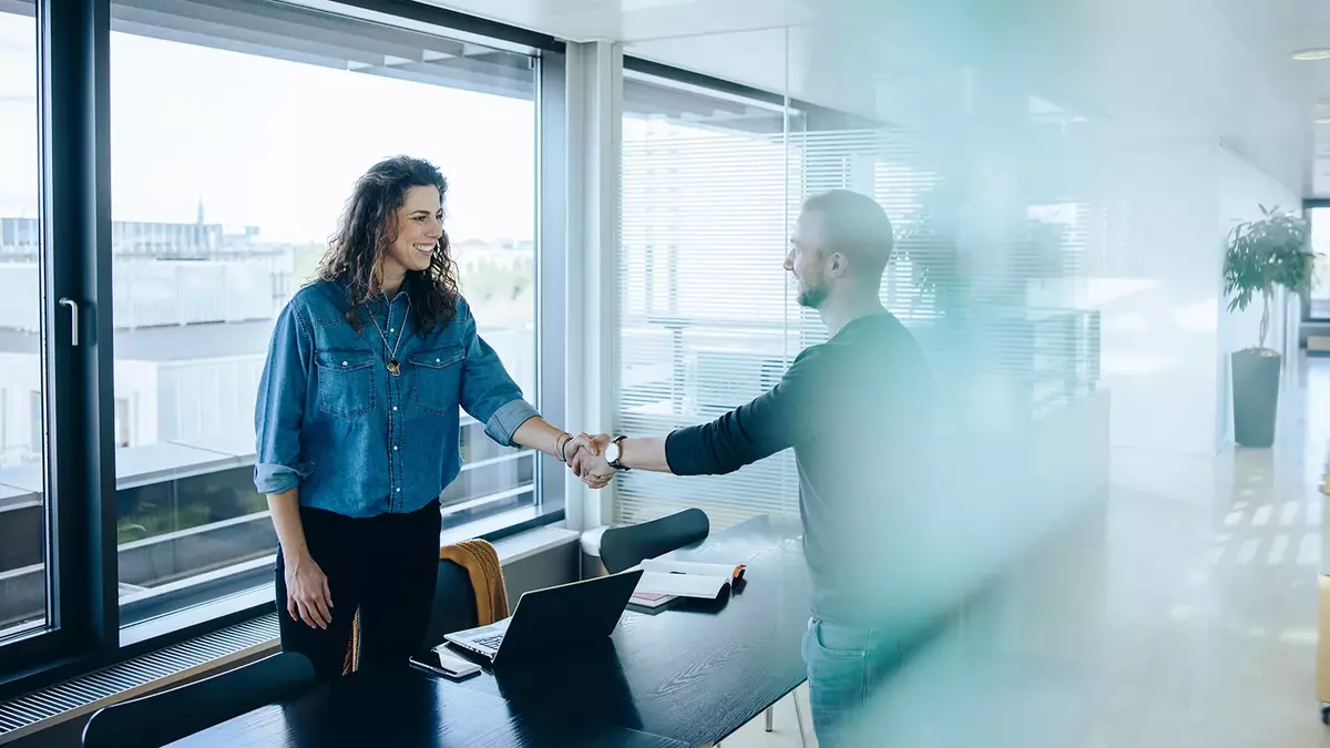 Beratung beim Bildungswerk